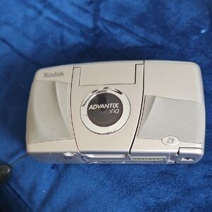 Kodak Advantix 100 Silver Portable Camera.